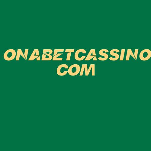 Logo da ONABETCASSINO